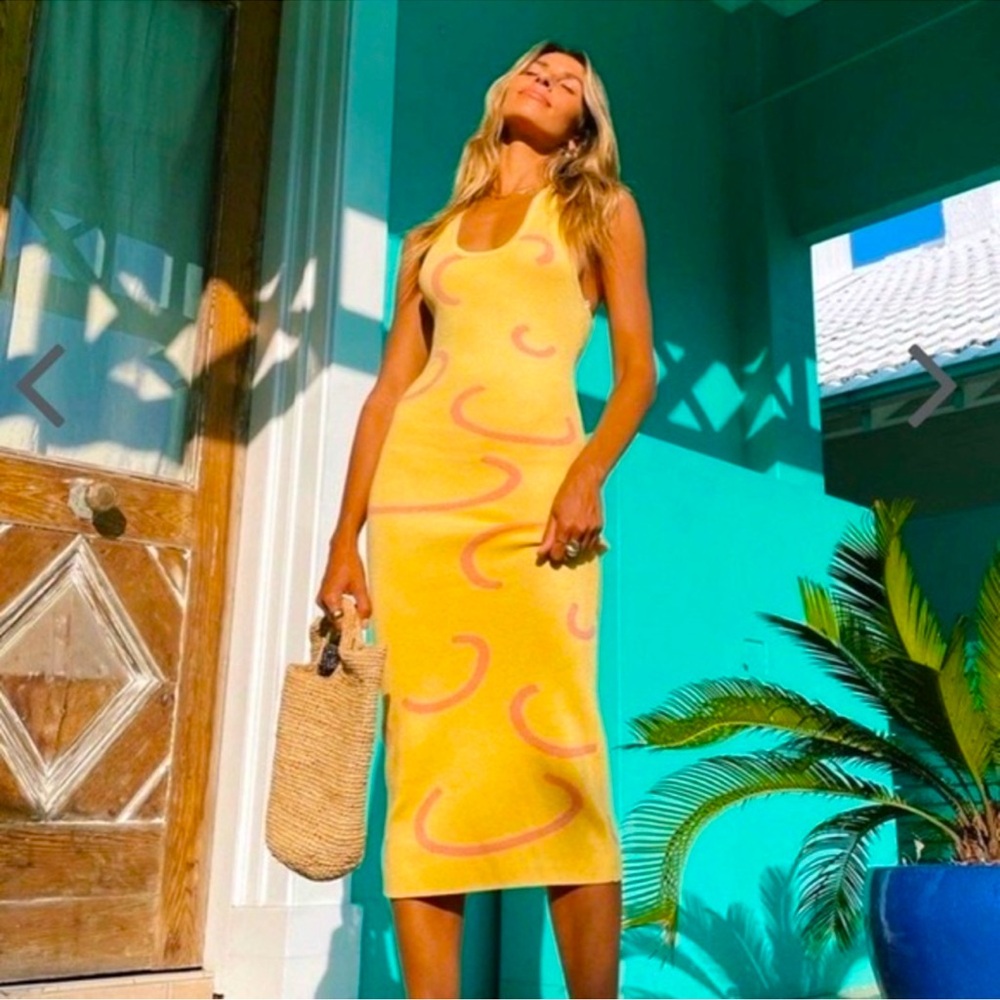Vrg Grl Summer Weekend Knit Midi Dress REAL